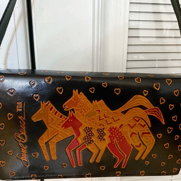 LIKE NEW Laurel Burch Vintage Clutch Purse - Picture 6 of 14